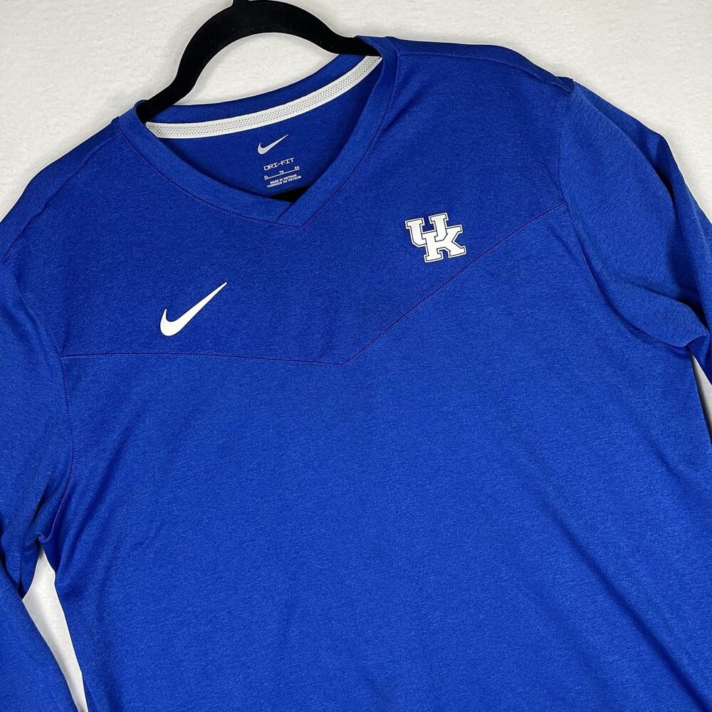 Nike Kentucky Wildcats Dri-Fit V-Neck Shirt XL